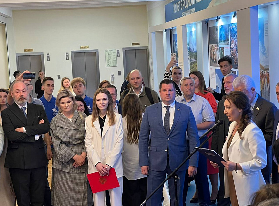 Алексей Журавлев награжден медалью в честь 10-летия возвращения Крыма в РФ, 10.06.2024