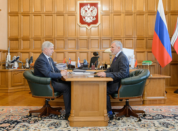 Рабочий визит Алексея Журавлева в Воронежскую область, 19.04.2019