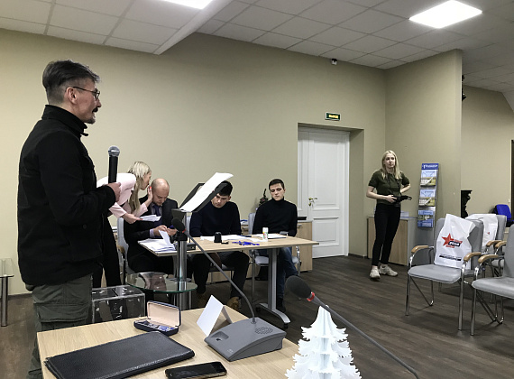 Федор Бирюков на конференции реготделения "РОДИНЫ" в Ленинградской области (СПб, 10-11.12.2019)