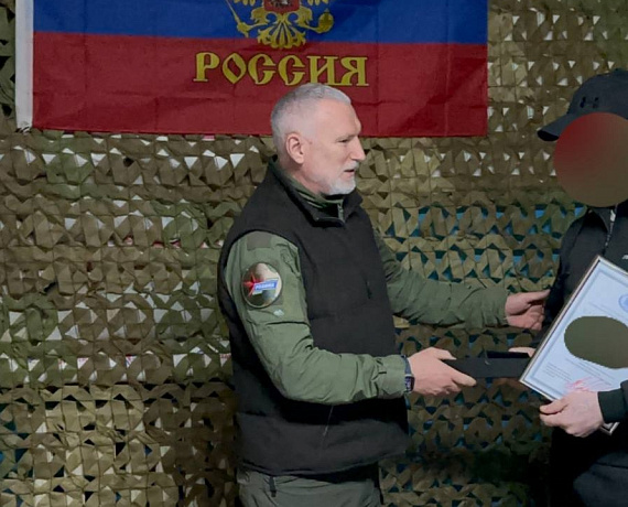 Алексей Журавлев посетил подразделение БАРС 3 "Родина"