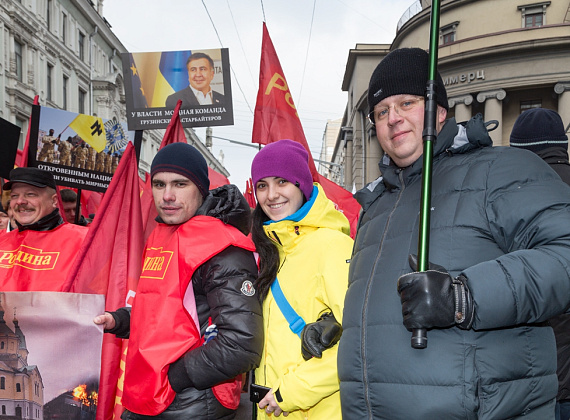 "Год Майдану. Не забудем, не простим", Москва, 21.02.2015 (часть 2)