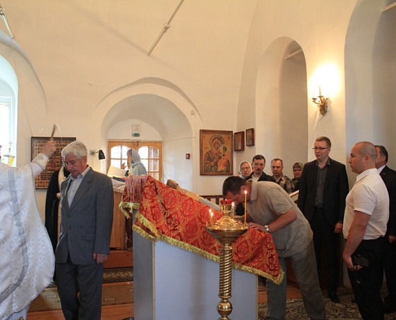 Партийцы посетили мемориальный комплекс "Хацунь" на Брянщине