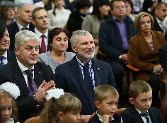 Открытие школы в селе Ташлык, 11.10.2016