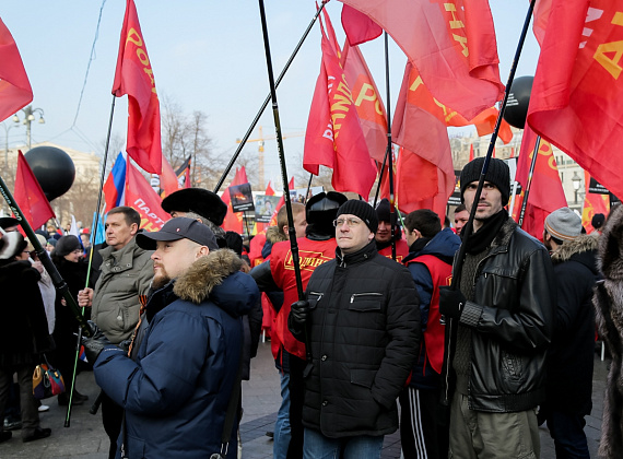 "Год Майдану. Не забудем, не простим", Москва, 21.02.2015 (часть 1)