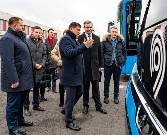 Делегация партии "РОДИНА" посетила "МОСГОРТРАНС"
