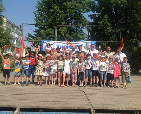 "РОДИНА" устроила праздник для школьников в Казани