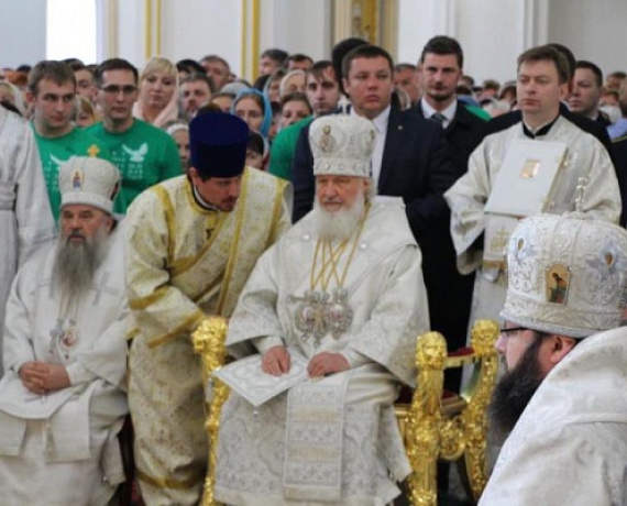 Ульяновская "РОДИНА" обеспечила надежную защиту Патриарху