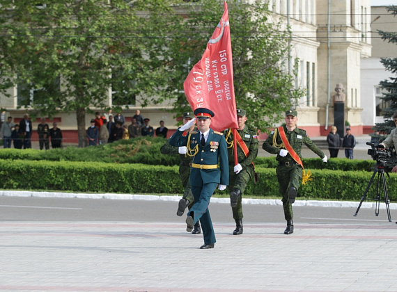 Визит российской делегации во главе с Рогозиным в ПМР, 9 мая 2014 г.