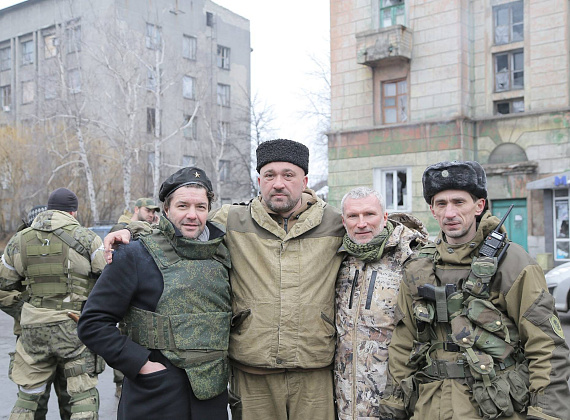 Визит Алексея Журавлёва на Донбасс, 27.02-01.03.2015