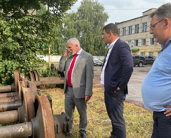 Алексей Журавлев посетил предприятия города Моршанска