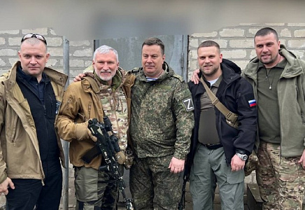 Алексей Журавлев находится с очередным рабочим визитом в зоне проведения СВО