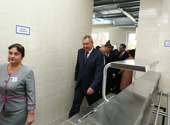 Открытие школы в селе Ташлык, 11.10.2016