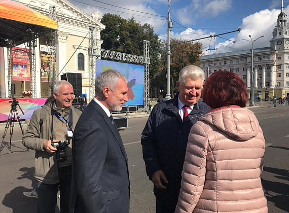 Рабочий визит Алексея Журавлева в Воронежскую область, 21.09.2019