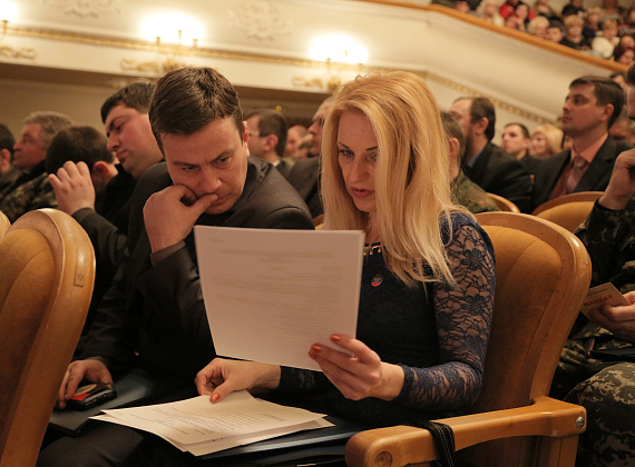 Визит Алексея Журавлёва на Донбасс, 27.02-01.03.2015
