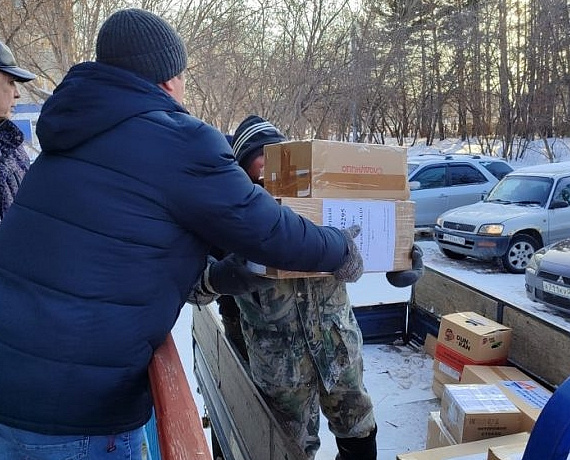 Клуб избирателей Вячеслава Илюхина отправил большую партию гуманитарной помощи для воинов 217-го гвардейского парашютно-десантного полка