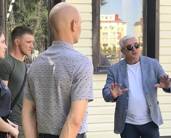 Любомир Радинович встретился с главой администрации Бобровского района Воронежской области