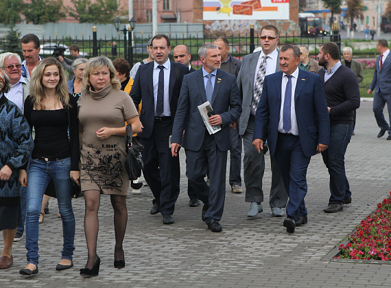Визит Алексея Журавлева в Тулу, 02.09.2014