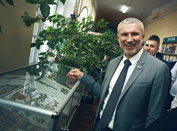 Рабочий визит Алексея Журавлёва в Оренбургскую область, 07.09.2015