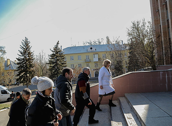 Делегация партии "РОДИНА" в Новороссии, 03.11.2014
