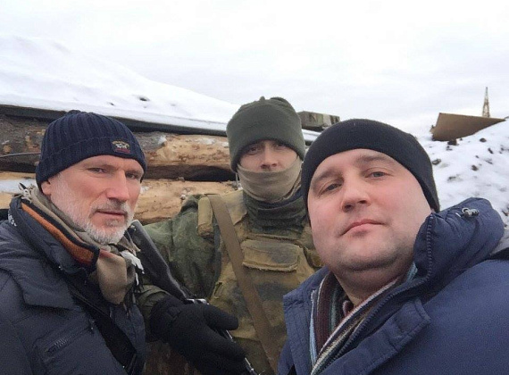 Визит Алексея Журавлева на Донбасс, 6-7.02.2017