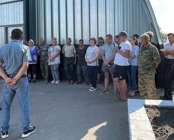 Журавлев побывал на предприятии-рекордсмене Никифоровского района
