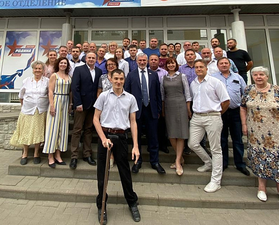 Журавлев встретился с соратниками и кандидатами в депутаты Тамбовской городской Думы