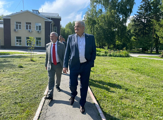 Рабочий визит Алексея Журавлева в Новосибирскую область, 09.07.2021