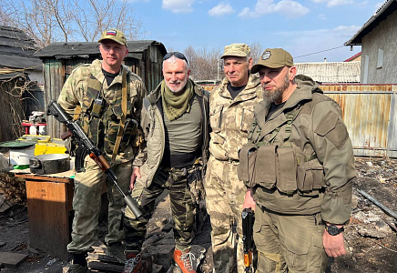 Алексей Журавлев в зоне проведения СВО: Нас, русских, обстрелами не испугать