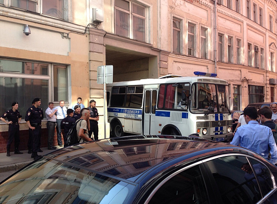 Пикеты партии "РОДИНА" у ЦИК, 07.08.2015