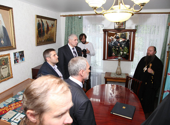 Встреча Алексея Журавлёва с духовенством Рязанской области, 23.06.2015