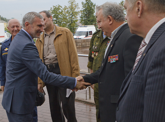 Визит Алексея Журавлева в Тулу, 02.09.2014