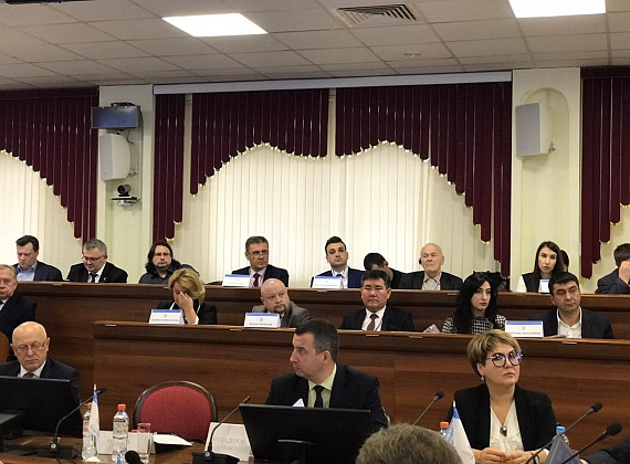 Федор Бирюков на Первом саммите российско-балканской народной дипломатии (Воронеж, 12-13.11.2019)