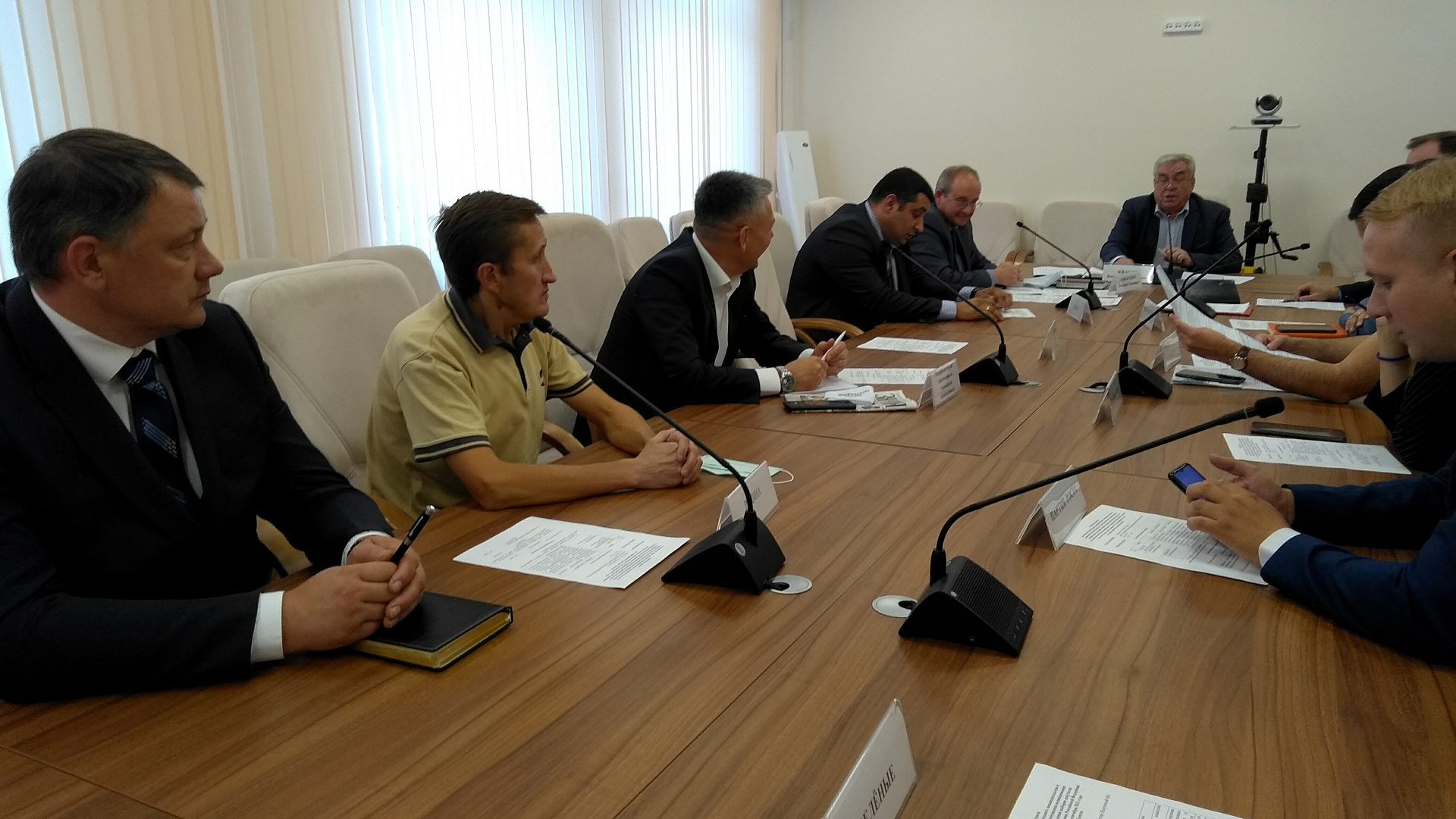 Руководство Калужской "РОДИНЫ" обсудило в Правительстве региона ход избирательной кампании