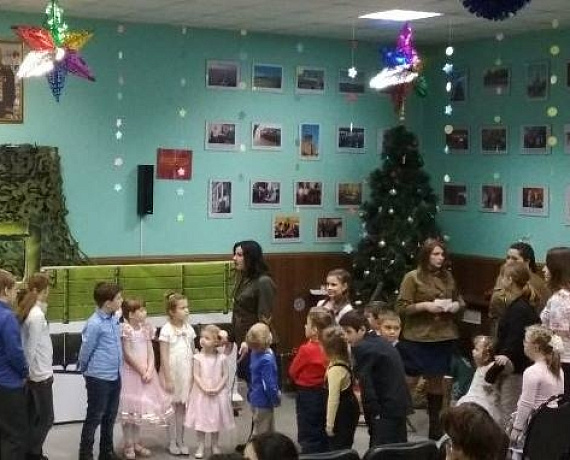 "РОДИНА" провела "Фронтовую елку" для детей Истринского района Подмосковья