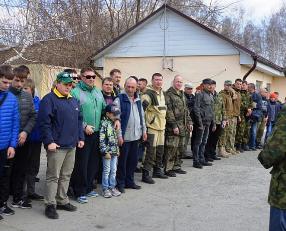 Патриоты приняли участие в соревнованиях по пластунскому многоборью