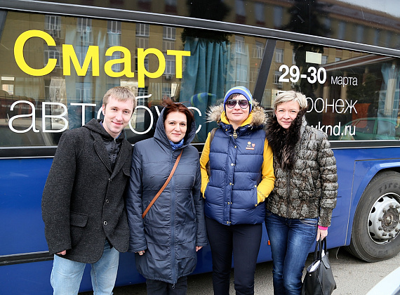 Делегация "РОДИНЫ" на "СмартВыходных" в Воронеже, 31 марта 2014 г.