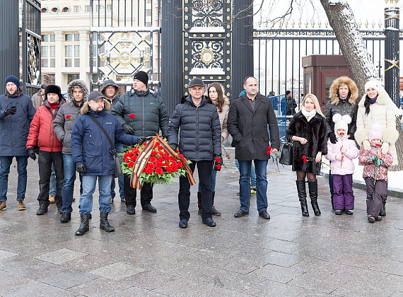 Партия "РОДИНА" почтила память погибших за Воронеж, 25.01.2015