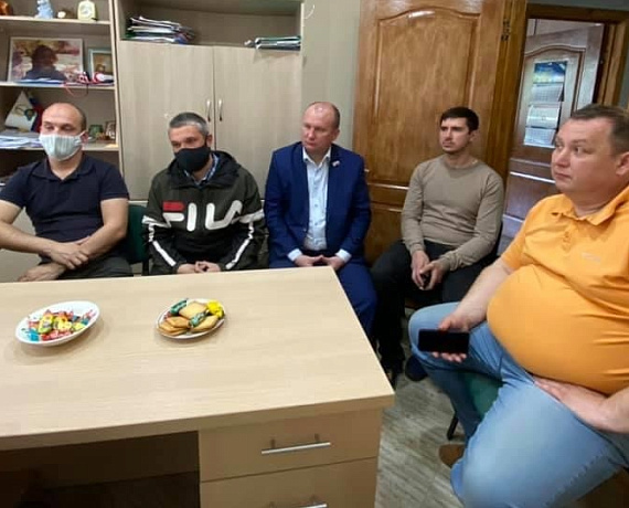 Любомир Радинович провел рабочее совещание с руководителем партячейки в Россоши
