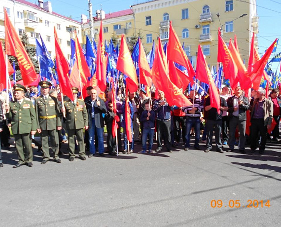 Брянская "РОДИНА" приняла участие в Параде Поколений 9 мая