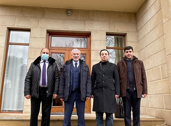 Рабочий визит Алексея Журавлева в Азербайджан (02.2021)