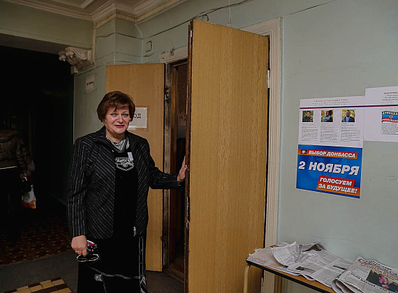 Делегация партии "РОДИНА" в Новороссии, 02.11.2014