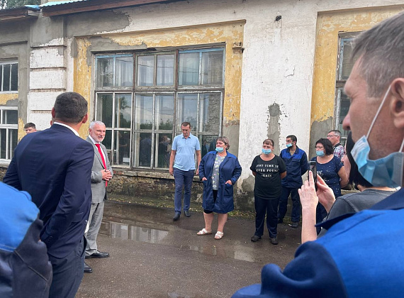 Рабочий визит Алексея Журавлева в Тамбовскую область, 30.07.2021