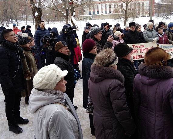 Магамед Ахматов принял участие в митинге в Струнино, посвященном проблемам здравоохранения