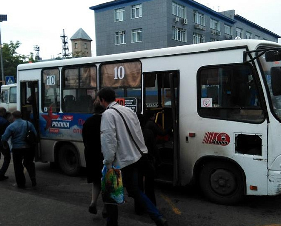 Баннеры "РОДИНЫ" украсили автобусы самых популярных маршрутов Ставропольского края