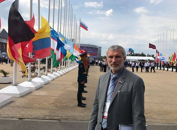 Алексей Журавлев на III Международном военно-техническом форуме "Армия-2017", 22.08.2017