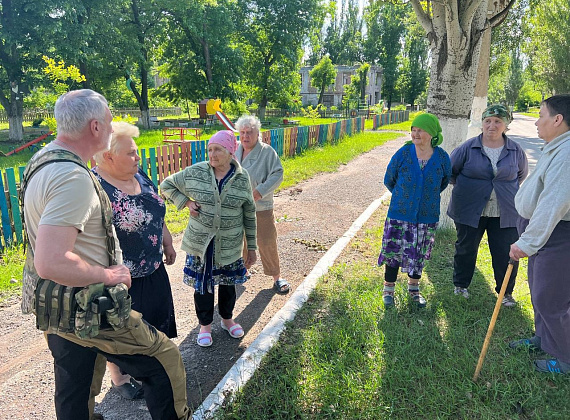 Визит Алексея Журавлева в зону проведения специальной военной операции (июнь 2022)