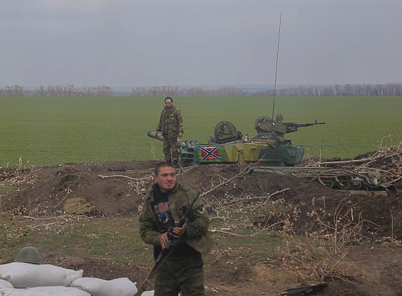 Делегация партии "РОДИНА" в Новороссии, 01.11.2014