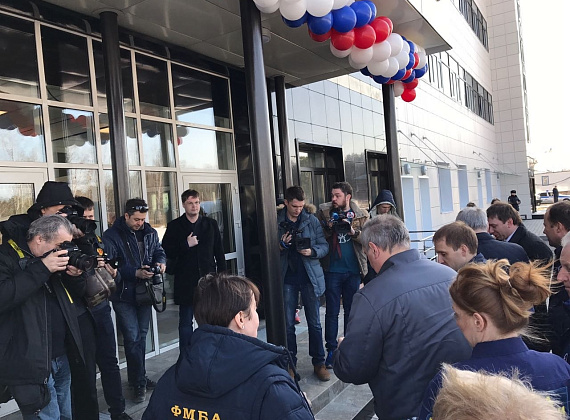 Рабочий визит Алексея Журавлева в составе делегации ВПК на космодром "Восточный" 20.03.2017 г.
