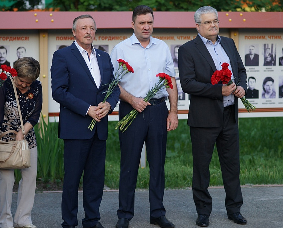 Новосибирская "РОДИНА" приняла участие в акция "Свеча памяти"