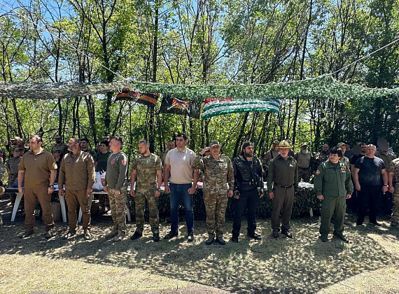Алексей Журавлев посетил родную интербригаду "Пятнашка" в день ее десятилетия